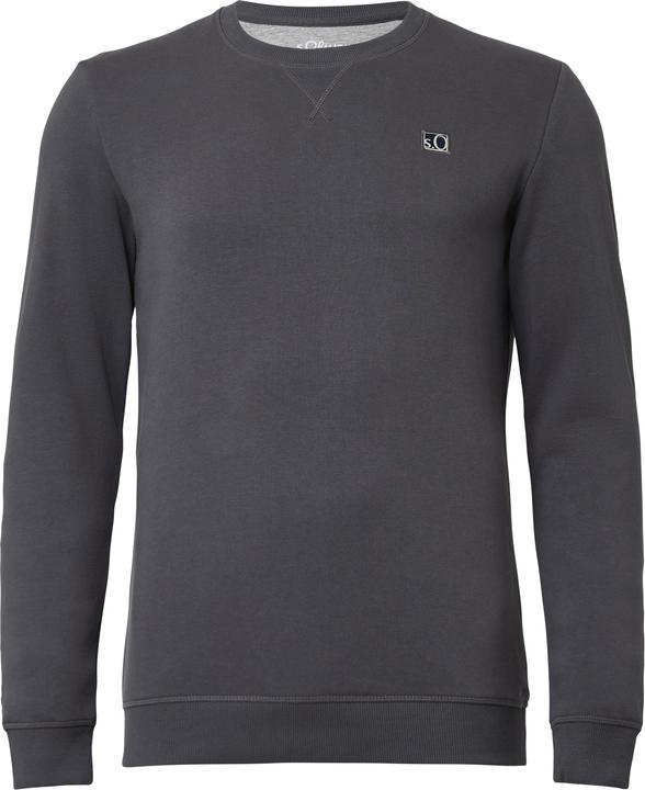 Produktbild s.Oliver Sweatshirt Sweatshirt aus Baumwollmix mit Crew Neck (XXL)