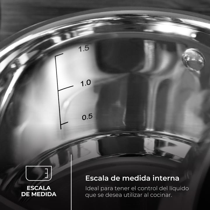 Actual product image MasterPRO Stockpot (Pot, Stainless steel, 16 x 10 cm)