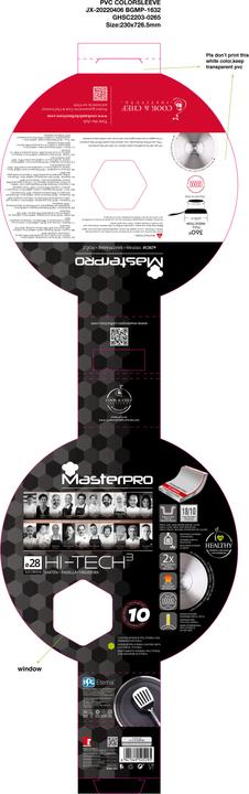 Actual product image MasterPRO Bratpfanne (Stainless steel)