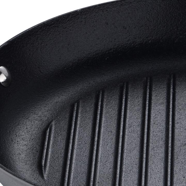 Immagine prodotto MasterPRO Piastra per grigliare (28 cm, Padella grill, Ferro)