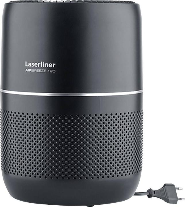 Produktbild Laserliner AirBreeze 120 Luftreiniger 30m² Schwarz (30 m²)
