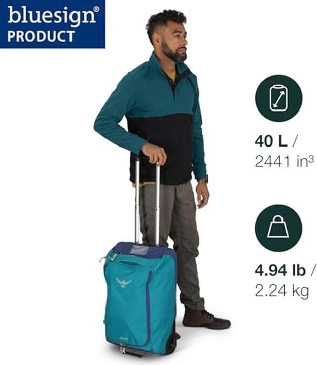 Actual product image Osprey Daylite CO Whld Duffle 40 2 Wheels Travel Bag 58 cm (40 l)