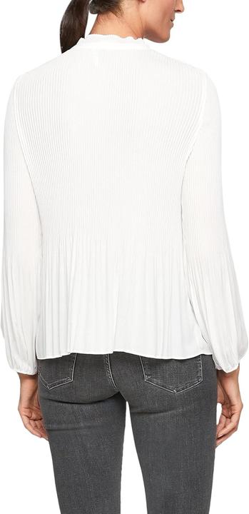 Produktbild s.Oliver Bluse Plissée-Bluse aus Chiffon (34)