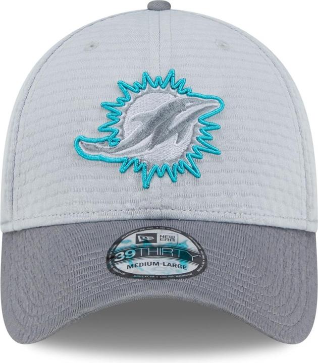 Produktbild New Era 39Thirty Cap - NFL TRAINING 2024 Miami Dolphins - L/ (XL)