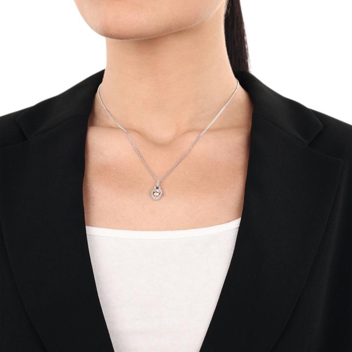 Immagine prodotto Amor Ciondolo Cupido da donna, argento 925, zirconi sintetici. | Cuore (Argento 925)