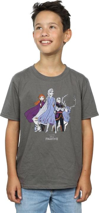 Produktbild Disney Frozen 2 Distressed Group TShirt Jungen (140, 146)