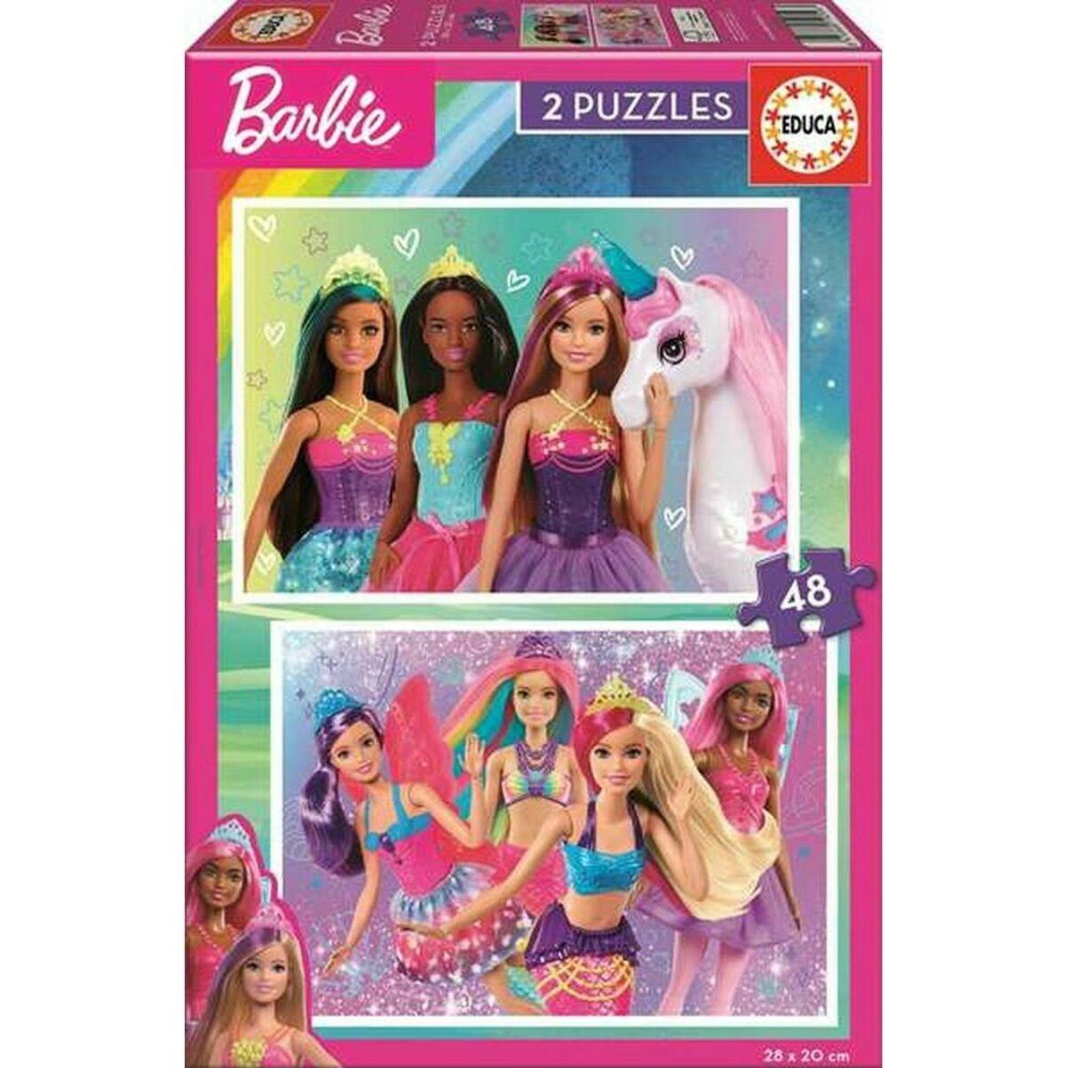 Educa Barbie 2x48 Teile Puzzle ** (48 Teile)