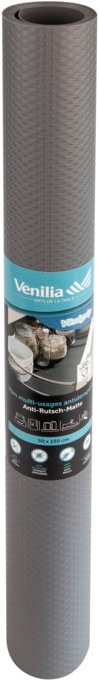 Produktbild Vénilia Venigrip Anti-Rutsch Matte grau - 50x150cm (50 x 150 cm)