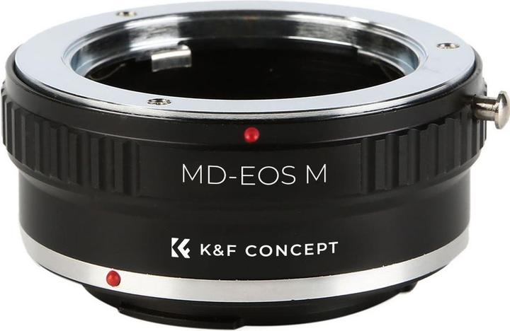 Actual product image K&F Concept High Precision Lens Adapter Mount, MD-EOS M