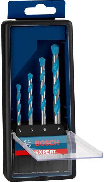 Image du produit Bosch Professional Zubehör EXPERT MultiConstruction CYL-9 Jeu de forets, 4/5/6/8 mm, 4 pcs. (4 - 8 mm)