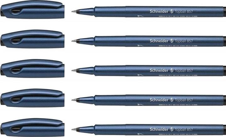 Immagine prodotto Schneider Penna roller Topball 857 (Nero, 1x)