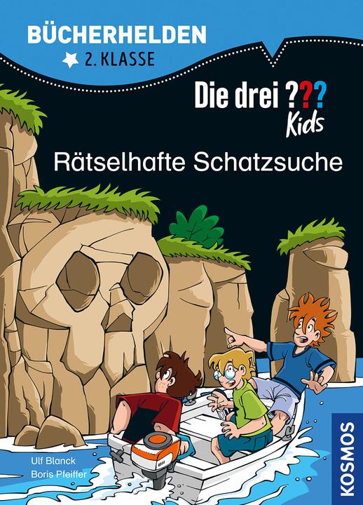 Produktbild Kosmos Die drei??? Kids, Bücherhelden 2. Klasse, Rätselhafte Schatzsuche (Deutsch, Ulf Blanck, Boris Pfeiffer, 2023)