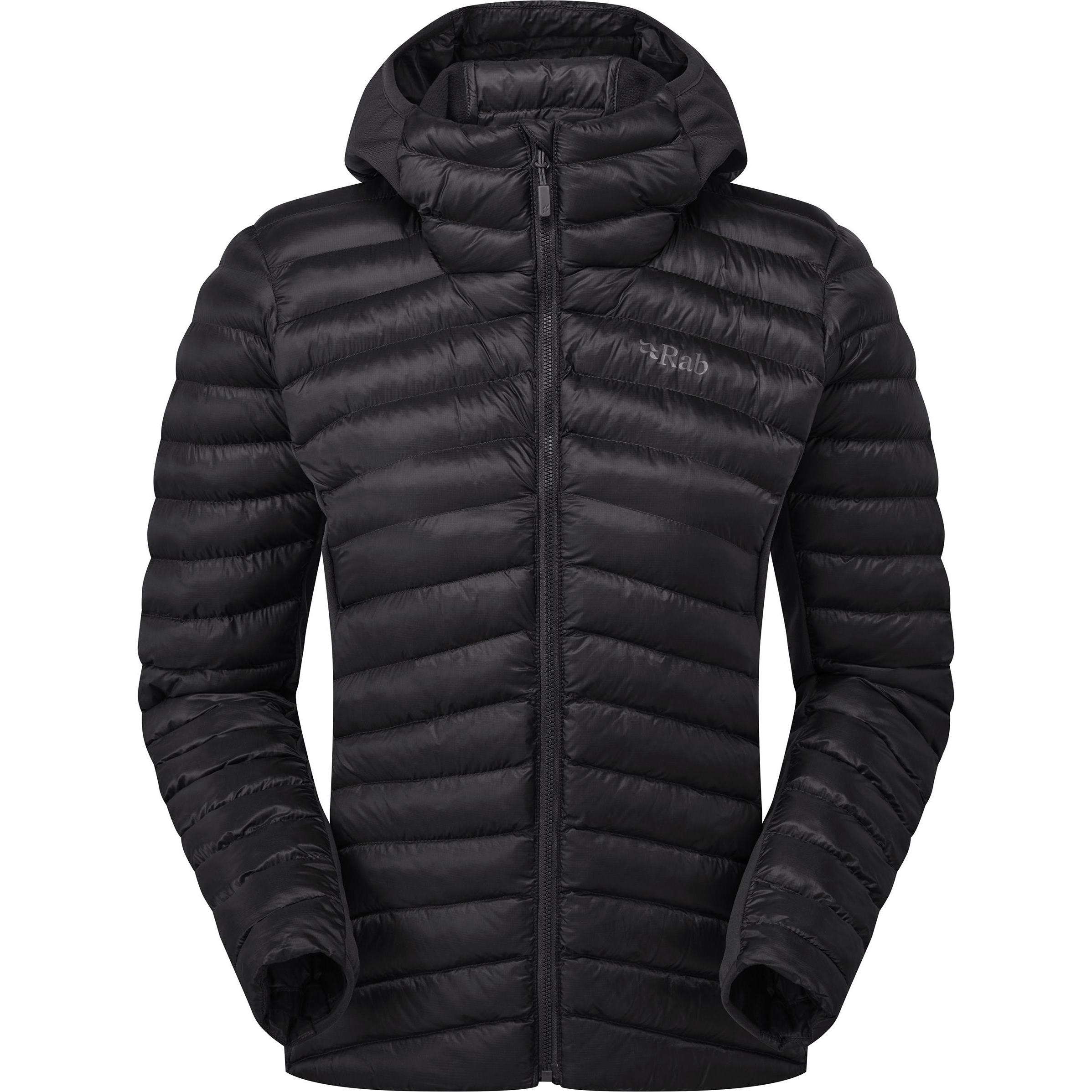 Rab, Damen, Jacke, Cirrus Flex Hoodie (12, M), Schwarz, M, 12