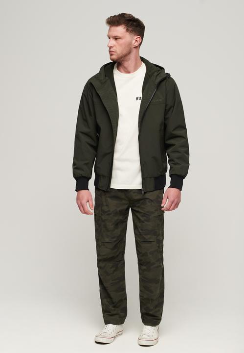 Actual product image Superdry Surplus Nylon Hooded Bomber (L)