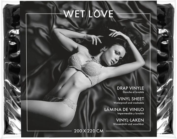 Immagine prodotto Fetish Tentation Drap Vinyle noir 220 x 200 cm -