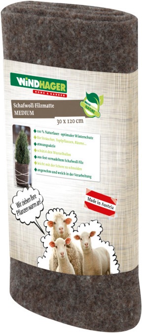 Produktbild Windhager Schafwoll-Filzmatte MEDIUM 0,3x1,2 m