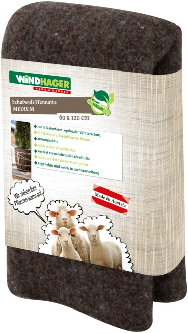 Produktbild Windhager Schafwoll-Filzmatte MEDIUM 0,6x1,2 m