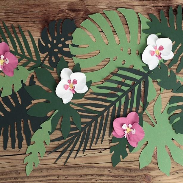 Produktbild Partydeco Tropische Blätter (1 Stück)