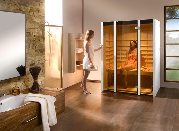 Produktbild Weka Holzbau Infrarotkabine Weka Osby 1 140x99x190 cm