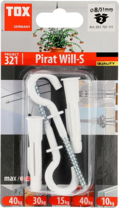 Produktbild Tox Pirat Will-S (2 Stk.)