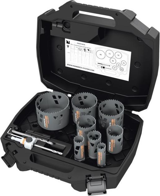 Produktbild Mandrex All-Purpose UltraXcut Lochsägen-Set 5-tlg (57, 64, 68, 83 mm, 79 mm)
