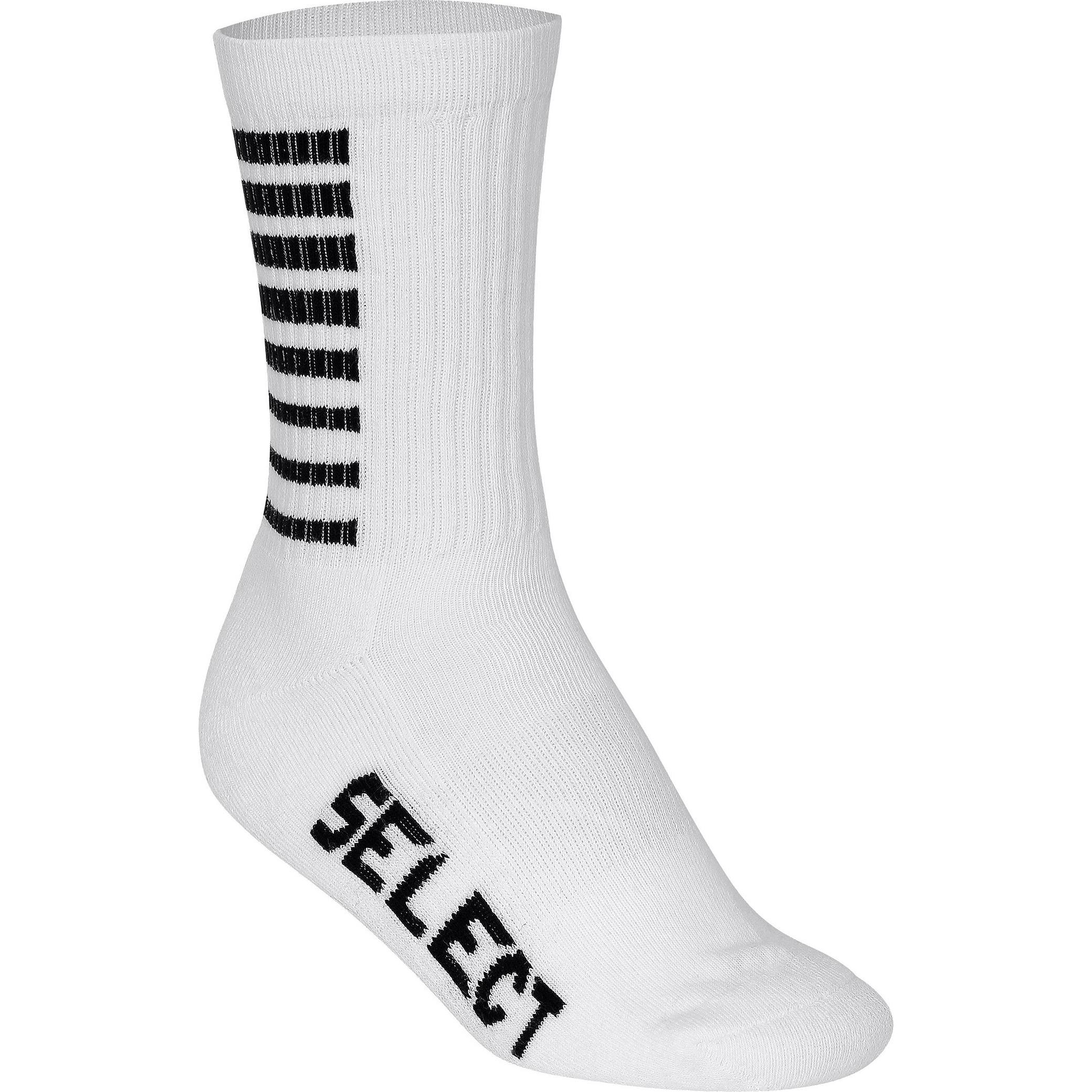 Select, Damen, Sportsocken, socken basic (36, 38), Weiss, Schwarz