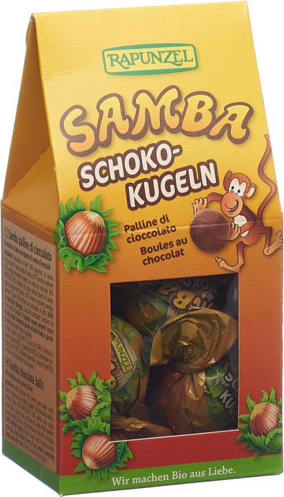 Produktbild Rapunzel Samba Schoko Kugeln (96 g)