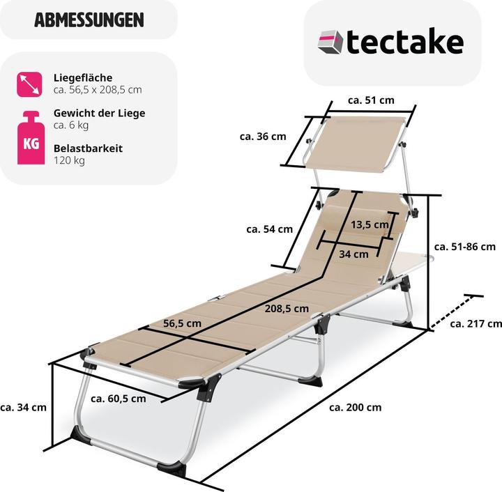 Image du produit tectake Lorella (198 cm)