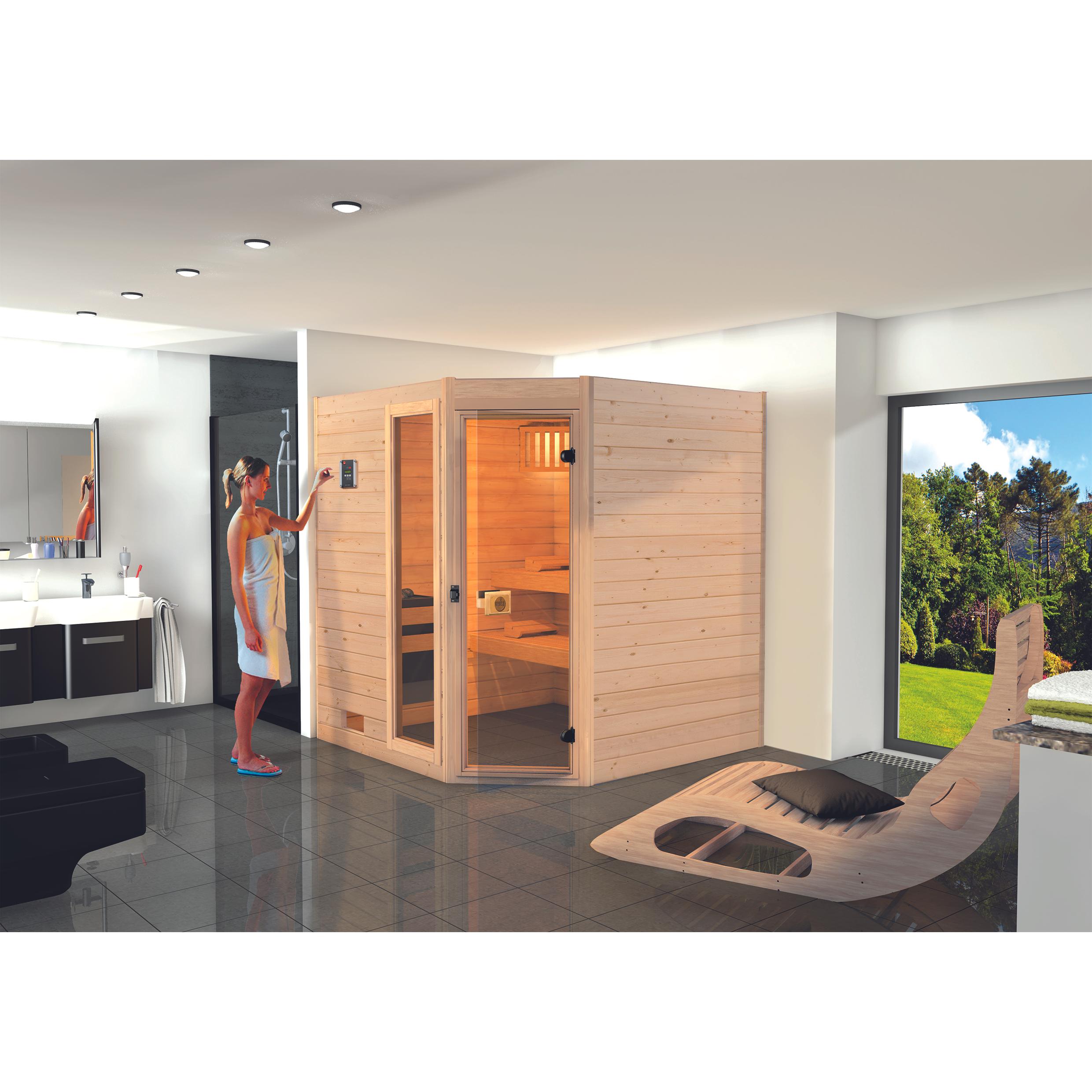 Weka Holzbau, Sauna, MH-Ecksauna 539 GTF Gr.2 (Ohne Ofen)
