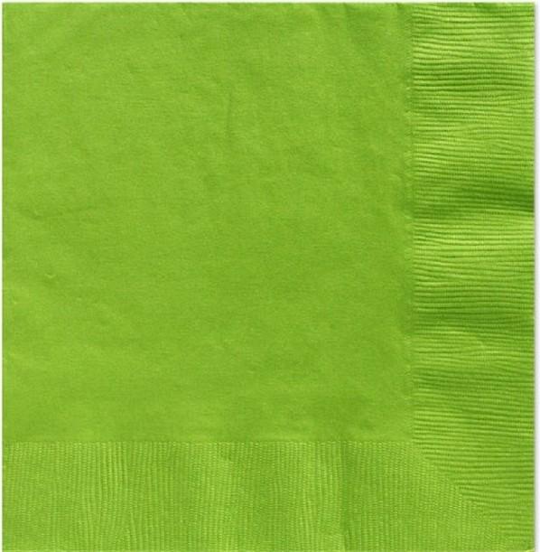 Produktbild Amscan Lime Green (20 Stk., 33 x 33 cm)