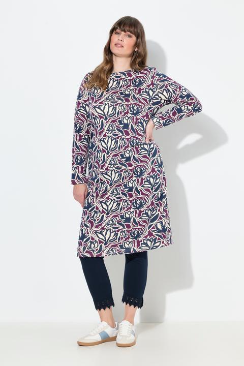 Produktbild Ulla Popken Kleid, U-Boot-Ausschnitt, Langarm (46)