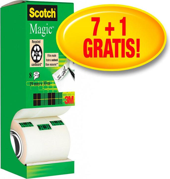 Immagine prodotto Scotch Nastro adesivo magico confezione valore (19 mm)