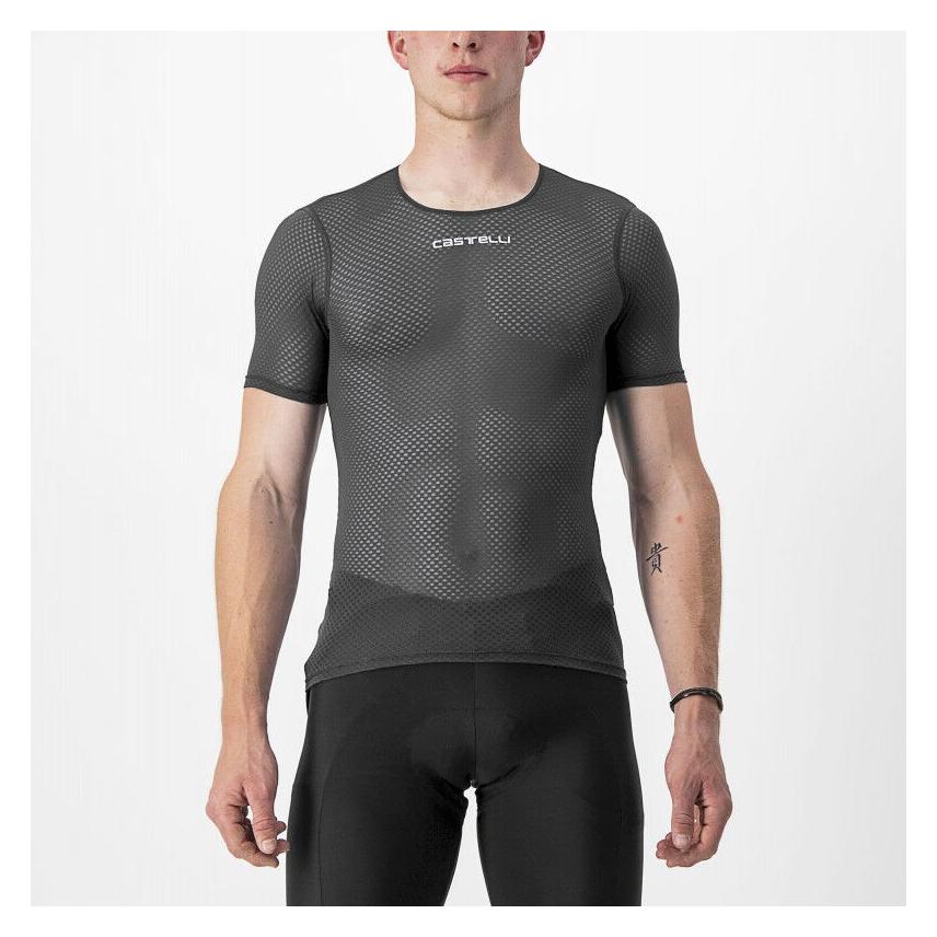 Castelli, Herren, Funktionsshirt, Pro Mesh 2.0 Short Sleeve (L), Schwarz, L