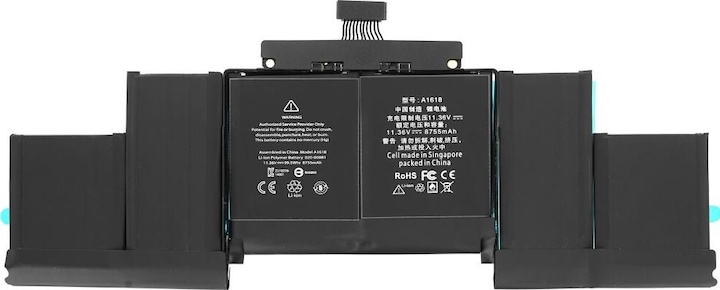 Immagine prodotto OEM Batteria per Macbook Pro 15 pollici Retina (2015) (A1398) (8700 mAh)