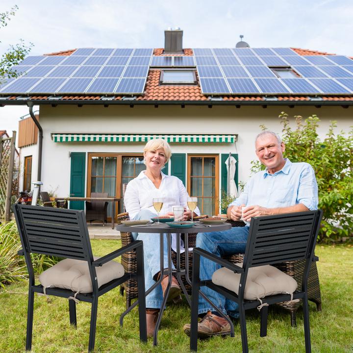 Produktbild Relaxdays 2x Gartenstuhl