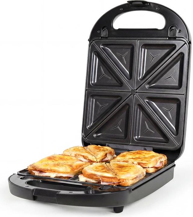 Produktbild Livoo 3-in-1-Gerät für Waffeln, Croques und Toast – für 4 Personen – x Marmiton