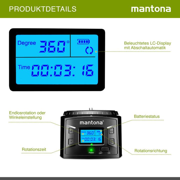 Actual product image mantona Turnaround 360 Advanced 3 (Panorama head)