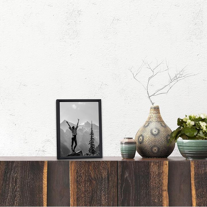 Immagine prodotto Haes Deco Deco Kunststoff-Fotorahmen 10x15 cm EF1B Easy Frame Schwarz (10 x 15 cm)