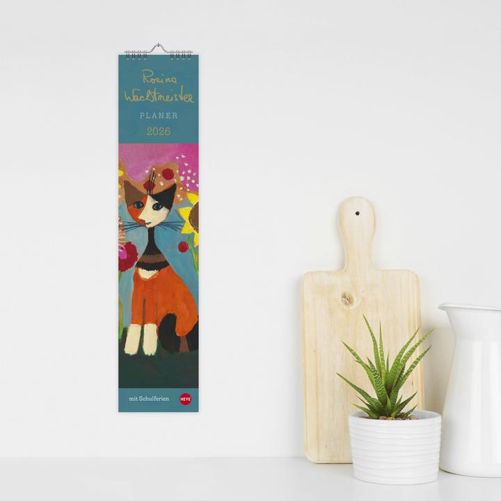Image du produit Rosina Wachtmeister Langplaner 2026 (11 x 49 cm, Couverture rigide, Allemand)