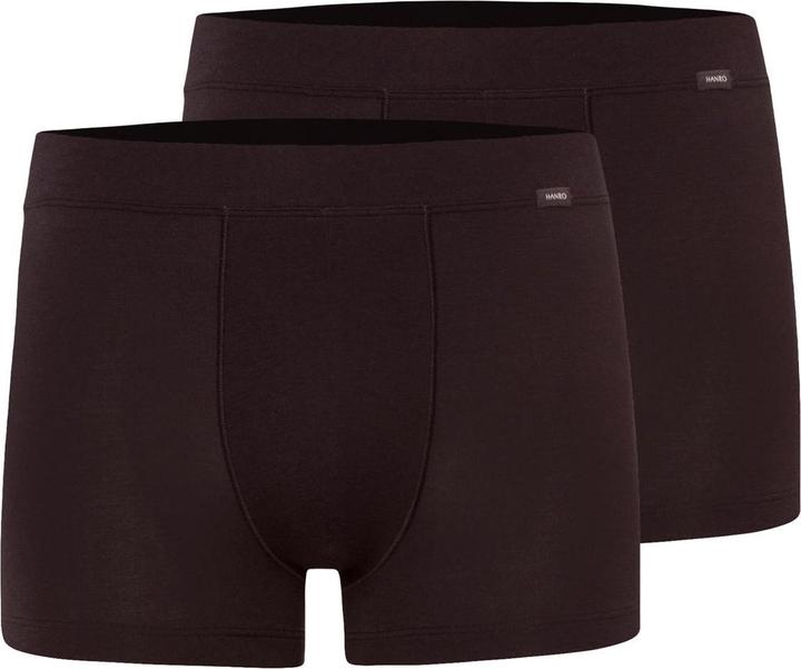 Produktbild Hanro - Natural Function - Retro Short / Pant - 2er Pack (XXL Deep Black) (XXL, 2er Pack)