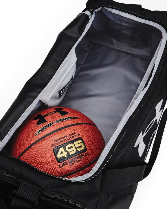 Productafbeelding Under Armour Undeniable 5.0 Bag, Zwart / Zwart / Metallic Zilver, 58 L (62,5 x 30,8 x 29 cm) (58 l)