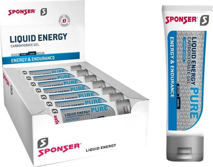 Image du produit Sponser Liquid Energy 18 x 70g (Neutre, 18 pcs, 1360 g)