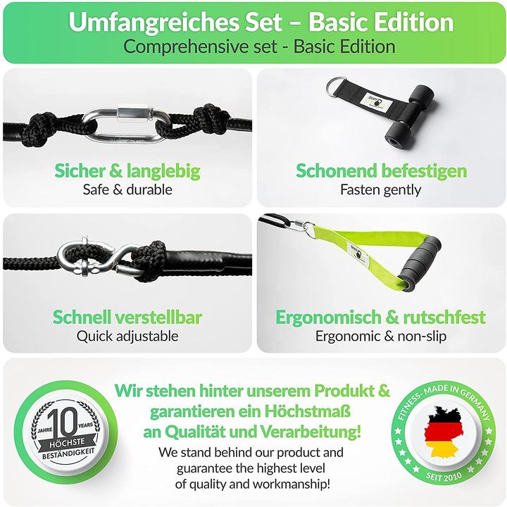 Actual product image BodyCross Sling trainer (lime)