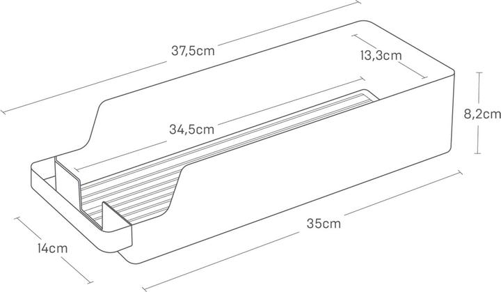 Actual product image Yamazaki Fridge organiser TOWER