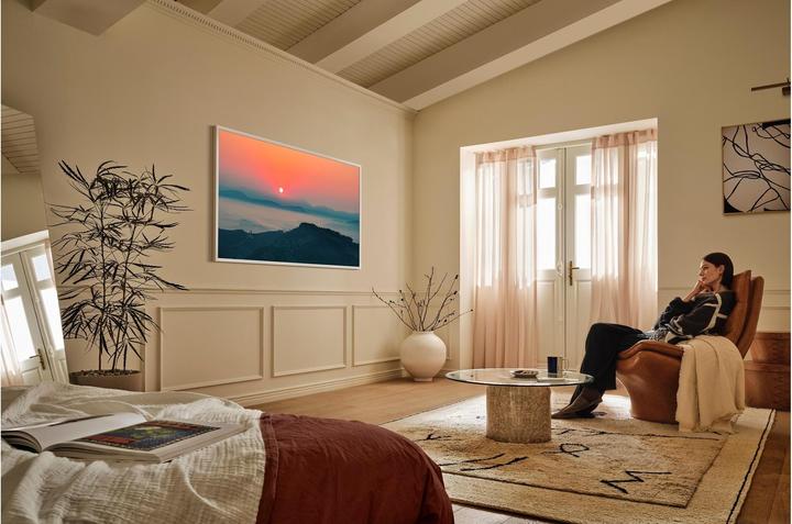 Actual product image Samsung QE85LS03FW (85", The Frame Pro, LED, NeoQLED, 4K, 2025)