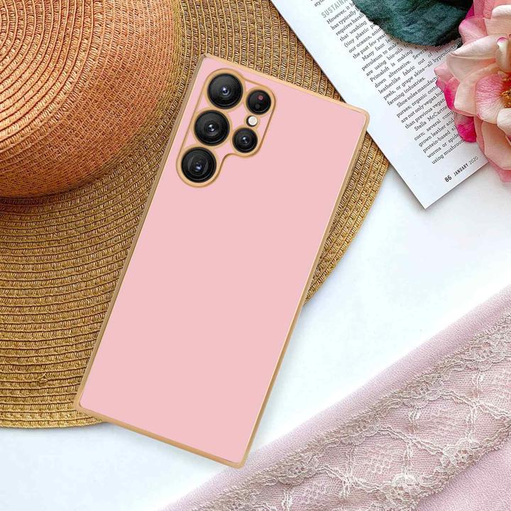 Produktbild Cadorabo Hülle für Samsung Galaxy S22 ULTRA im TPU mit Kameraschutz LM130 Style (Samsung Galaxy S22 Ultra)