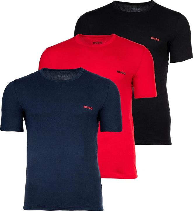 Schwarz/blau/rot