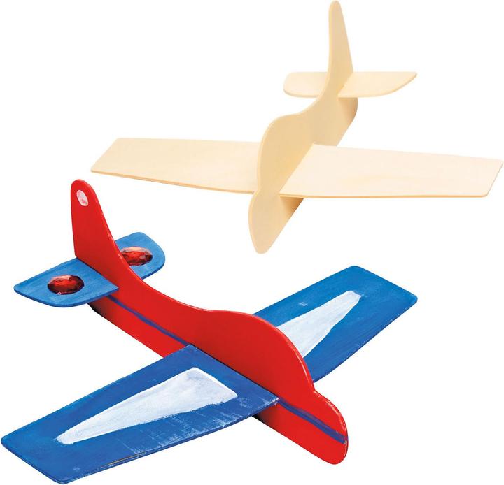Produktbild Colorations Herstellung von Modellflugzeugen aus Holz, 12er-Set