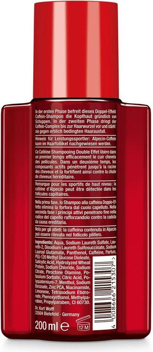 Produktbild Alpecin Doppel Effekt Coffein-Shampoo (Flüssiges Shampoo, 200 ml)