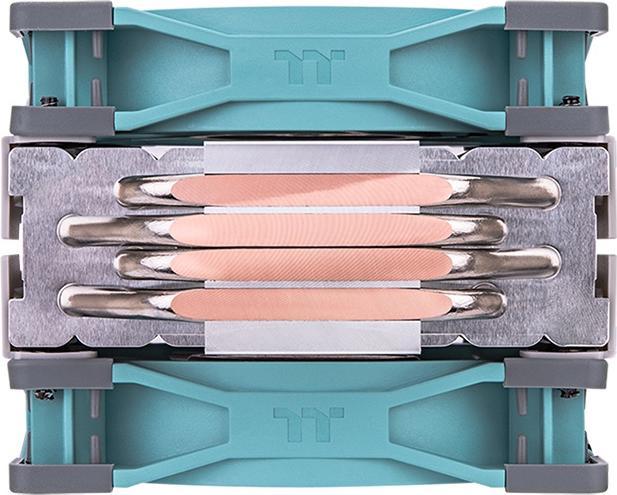Productafbeelding Thermaltake toughair 510 turquoise cpu koeler cpu koeler (159.50 mm)